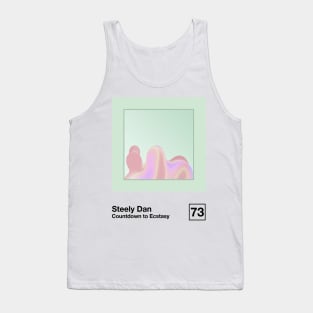 Countdown To Ecstasy / Minimalist Style Graphic Artwork Design Tank Top